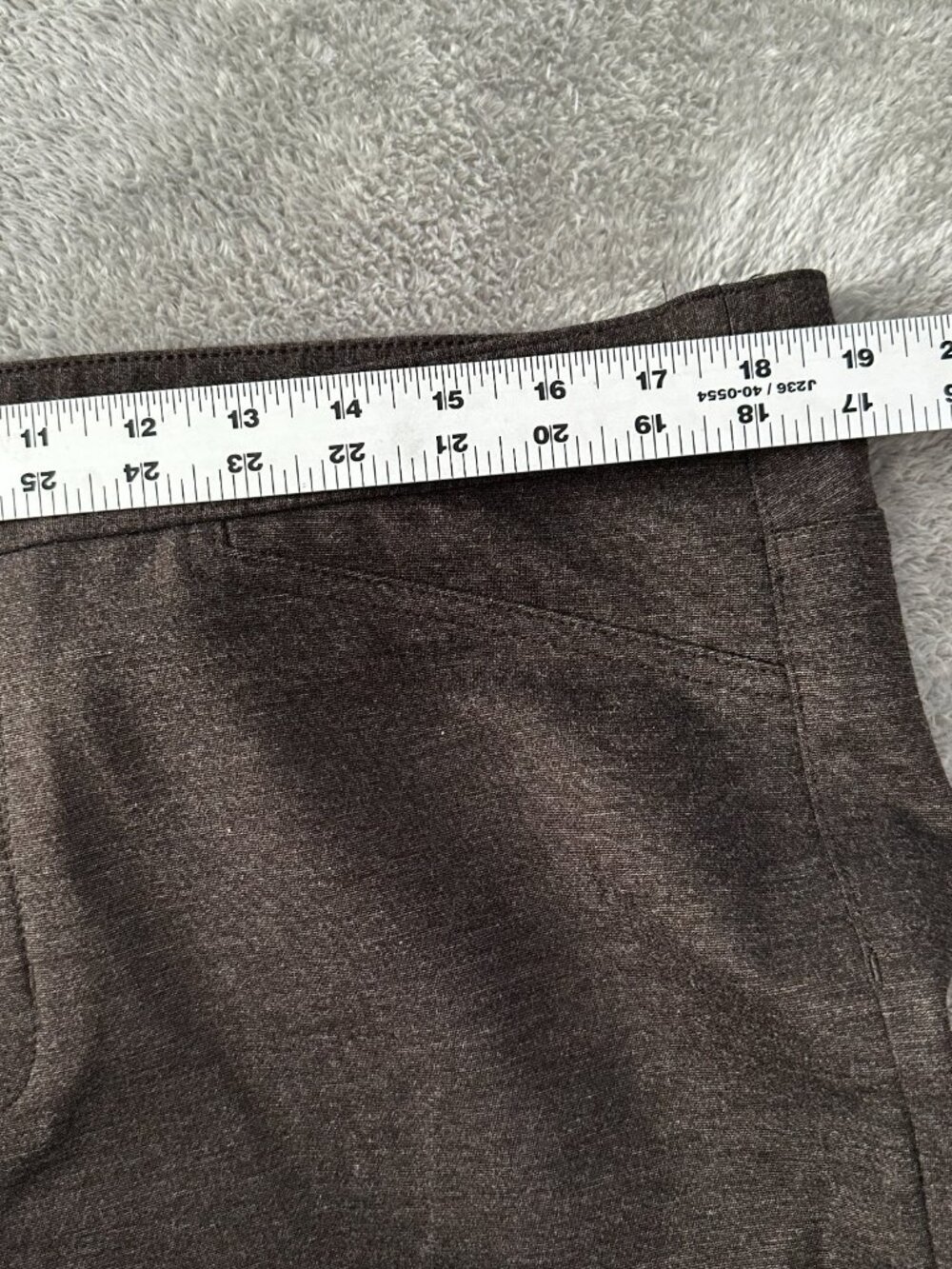 J. Jill Brown Ponte Slim Leg Pull On Pants Women's XL - Picture 3 of 6